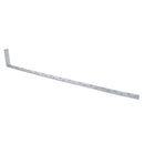 Horizontal Heavy Duty Restraint Strap 800mm Length 100mm Bend Galvanised