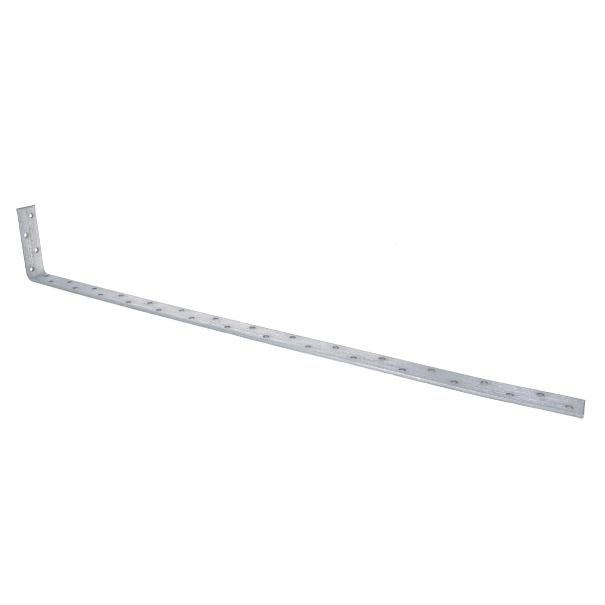 Horizontal Heavy Duty Restraint Strap 800mm Length 100mm Bend Galvanised