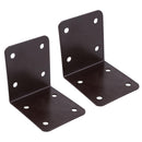 Garden Internal Sleeper Corner Support Bracket 90 Degree 85mm Steel
