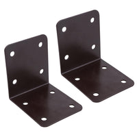 Garden Internal Sleeper Corner Support Bracket 90 Degree 85mm Steel