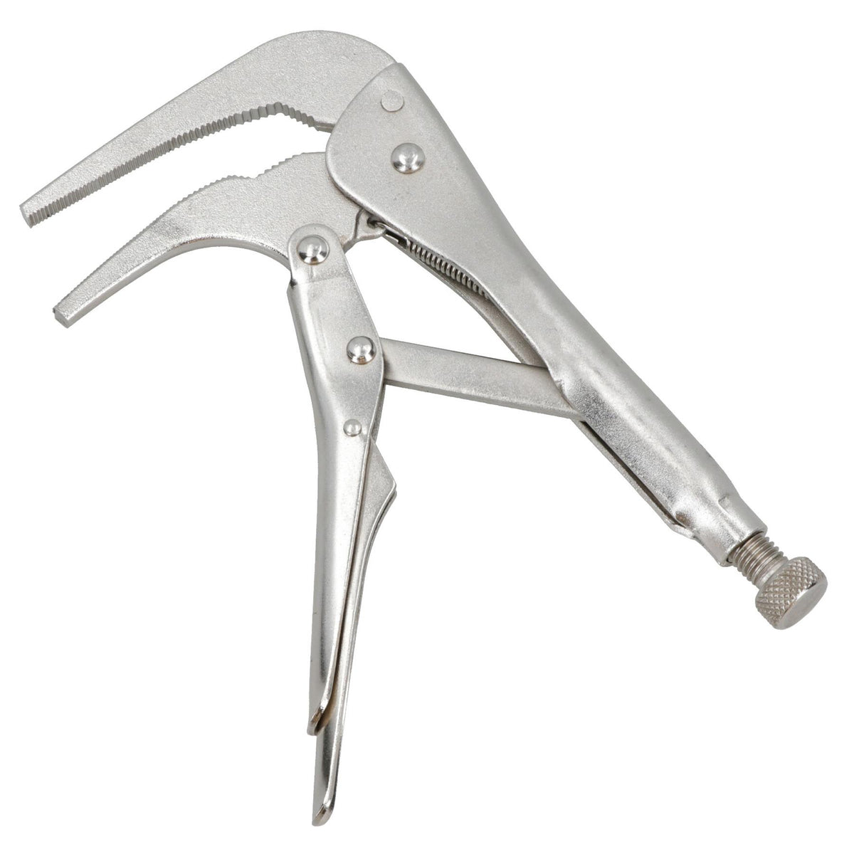 Long Nose Locking Pliers Mole Grips with 90 Degree Angled Head 10 inch