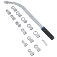 Outil de réglage de la tension de la courroie auxiliaire serpentine de distribution de cames Hex et Torx