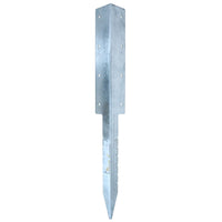 Garden Double Sleeper Corner Support Galvanised Stake Spike 670mm Long