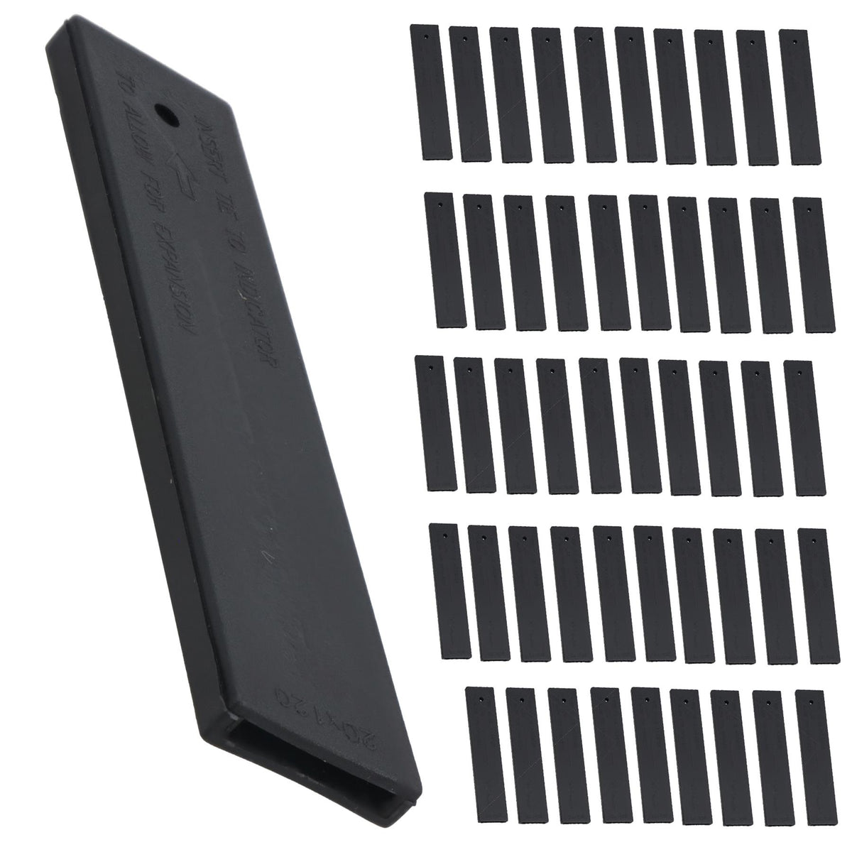 120mm x 20mm Plastic Debonding Tie Sleeves Movement Tie Sleeve Brick Work