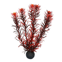 Aquatic Aquarium Fish Tank Self Sinking Middle Silk Artificial Plant H-20cm- (No7)