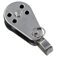 Pulley Block with Removable Pin and Bracket 26mm Diameter Stainless Steel