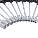 Metric T Bar Handle Sockets Spanner Wrench Nut Spinner 8 – 19mm 12pc Set