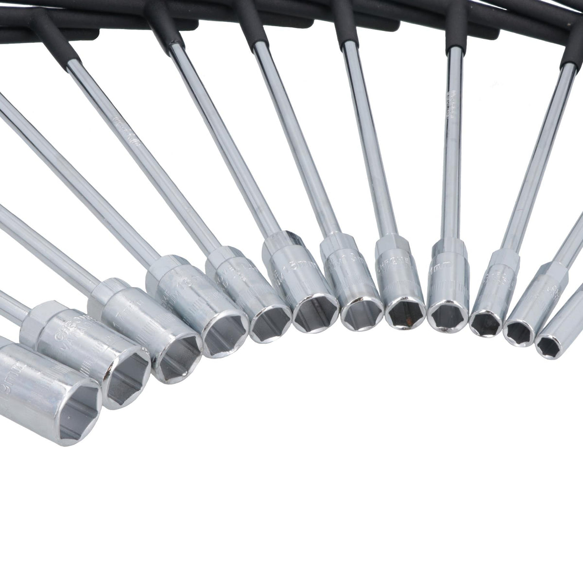 Metric T Bar Handle Sockets Spanner Wrench Nut Spinner 8 – 19mm 12pc Set