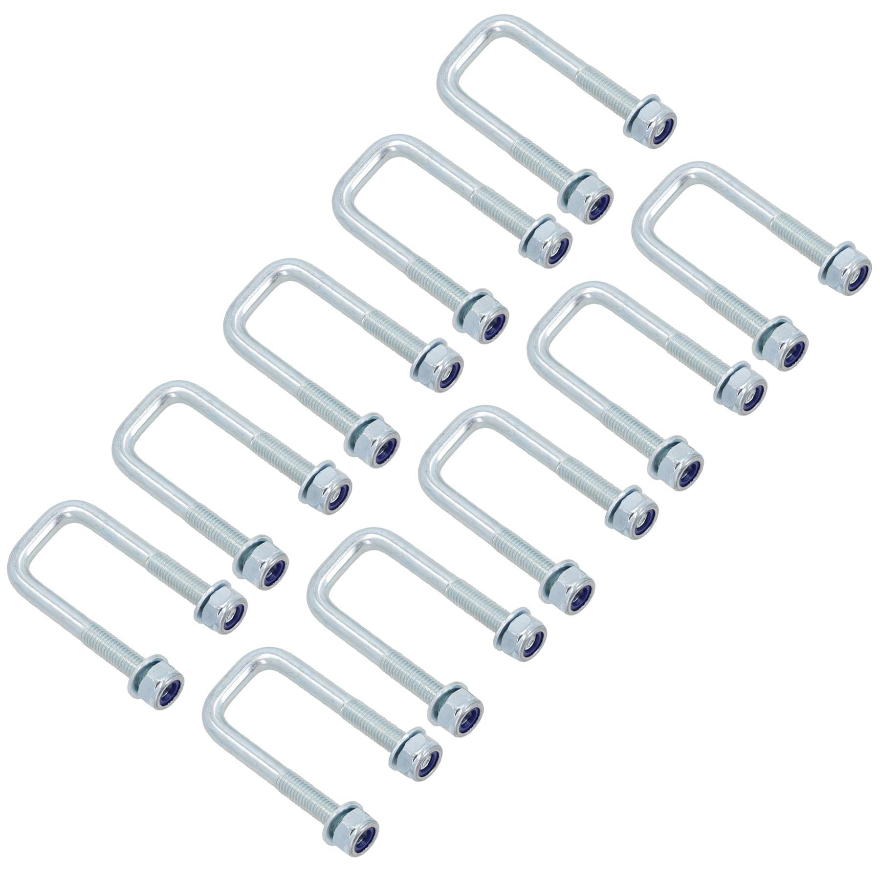 M10 U-Bolt N-Bolt 28mm x 80mm High Tensile for Boat Trailers