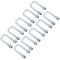 M10 U-Bolt N-Bolt 28mm x 80mm High Tensile for Boat Trailers