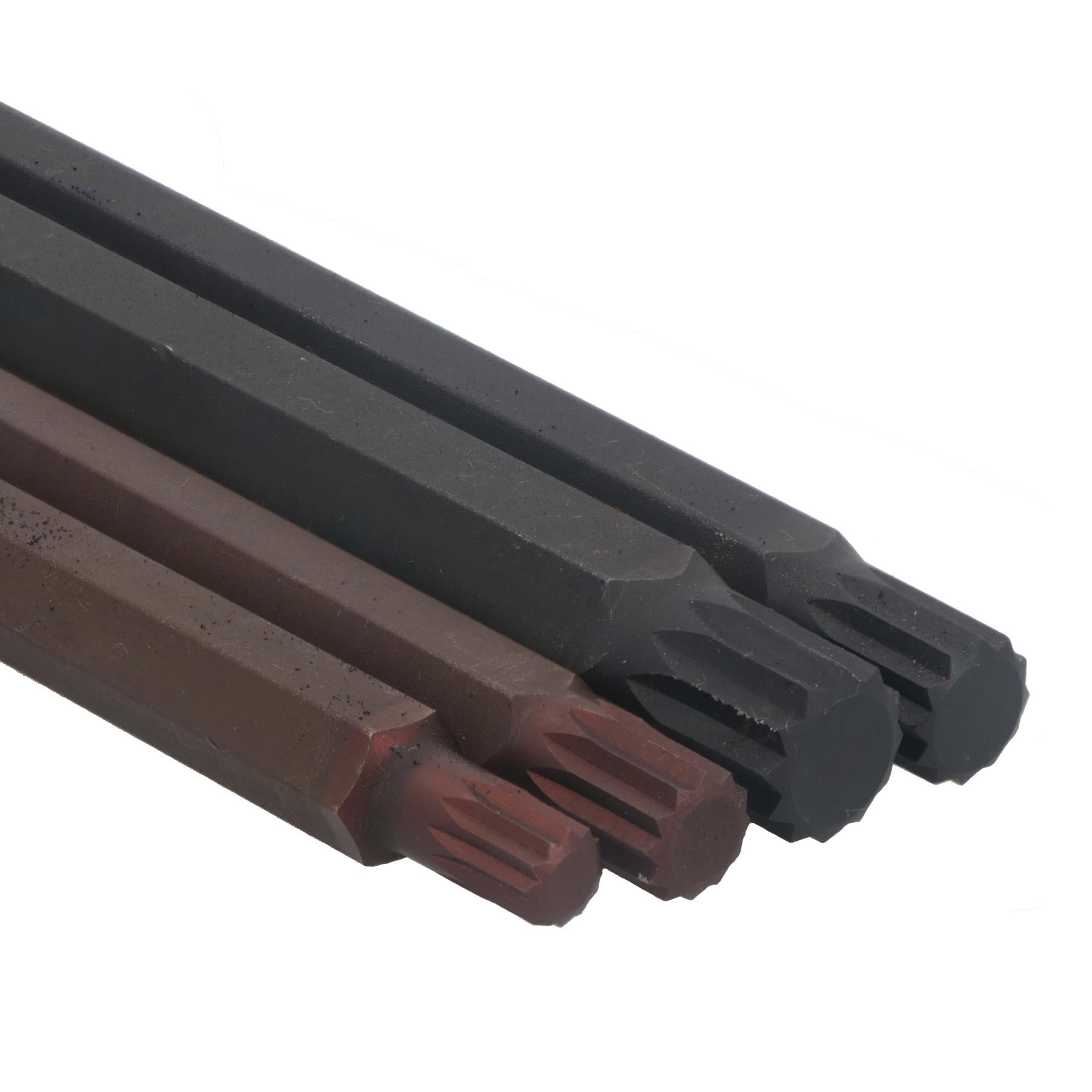 Douilles à embouts cannelés extra longs 1/2" pour arbres de transmission VW Audi M8 - M14 Bergen