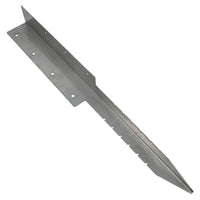 Garden Double Sleeper Corner Support Stainless Steel Stake Spike 670mm