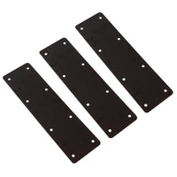 Large Internal Sleeper Straight Support Plate 100mm x 350mm Powder Coated