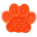 2PK Orange Interactive Dog Slow Feeder Food Accessories Control Fast Eating