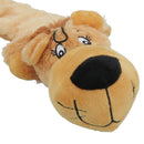 Plüsch-Hundespielzeug „Wild Crinkler Lion“ in superweichem, ungefülltem Zustand mit Quietschfunktion, 60 x 14 x 9 cm