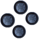 Replacement Black Plastic Hub Grease Dust Cap 75mm For Ifor Williams Trailers