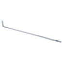 Horizontal Heavy Duty Restraint Strap 1000mm Length 100mm Bend Galvanised
