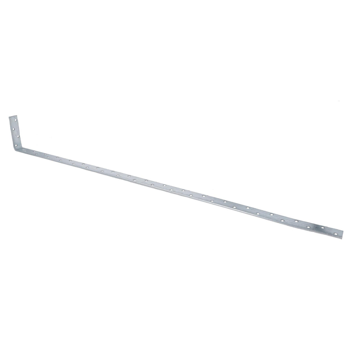 Horizontal Heavy Duty Restraint Strap 1000mm Length 100mm Bend Galvanised