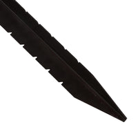 Garden Double Sleeper Corner Support Stake Spike Fastener Brown 670mm Long