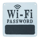 Wi-Fi Password Cast Iron Sign Plaque Wall Door House Hotel Bar Cafe Shop Pub
