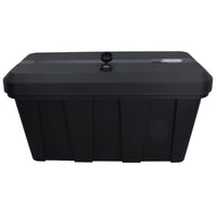 Trailer Truck Plastic Lockable Tool Box Chest Locker Storage 21.5” x 12” x 10”