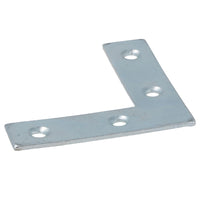 Corner Mending Plates Flat L Shape Fixing Brackets 50mm x 50mm x 10mm