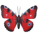 Large Metal 3D Red Butterfly Garden/Home Wall Art Ornament 5x24x32cm