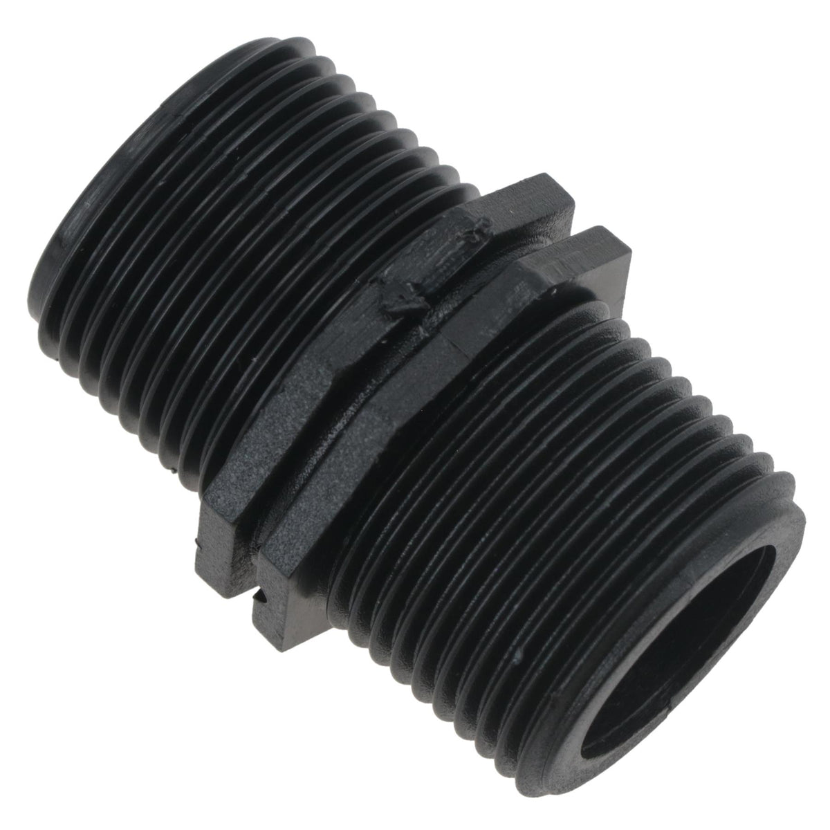 Polypropylene PP Male Nipple Thread Pipe Fitting Sockets 3/4in – 3/4in BSP