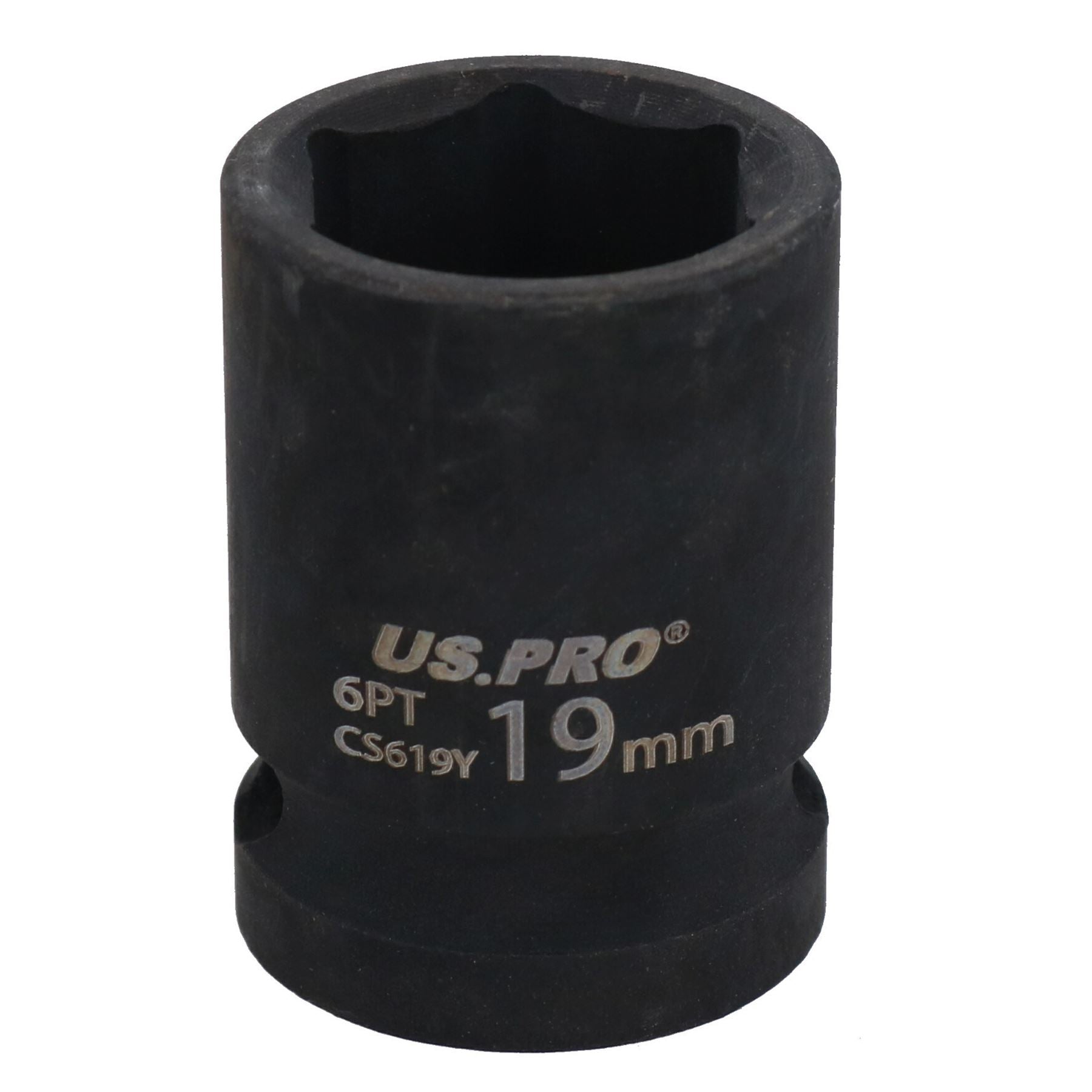 Metric Shallow Impact Impacted European Style Socket 1/2" Drive 6 Sided