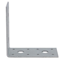 Timber Joist Angle Bracket Fastening Plate Galvanised Steel 100 x 100 x 50mm