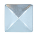 Metal Fence Post Caps for Fence Posts 75mm x 75mm Protector Cover Silver