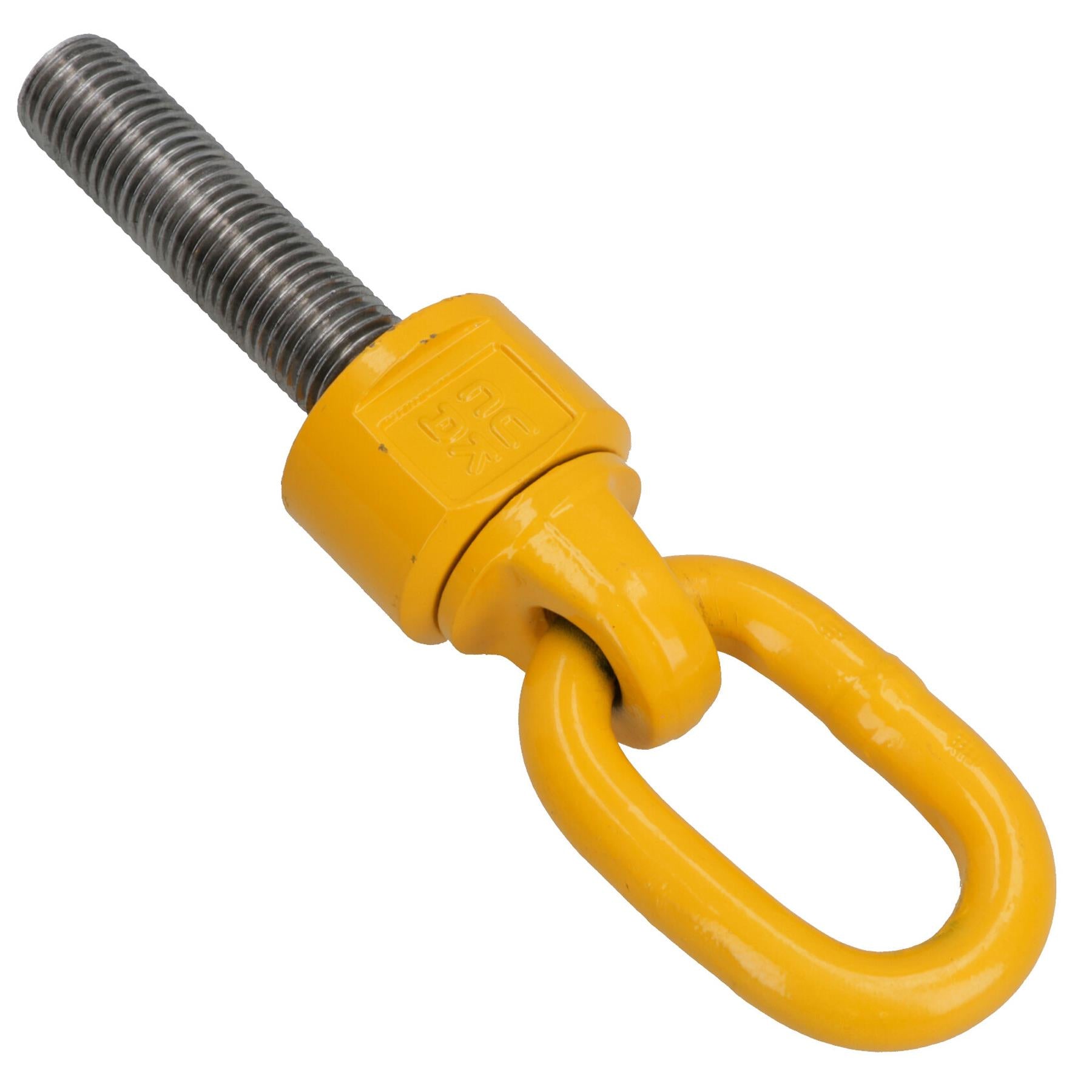 M24 x 120mm Swivel Rotating Lifting Point Eye Bolt With Ring 3.15 Ton ...