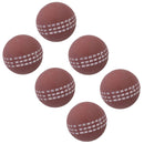 Dog Play Time Gummi Hüpfender kleiner Cricketball Sportball 6cm 6er-Pack