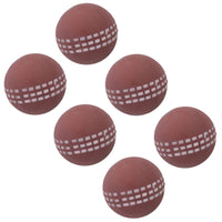 Dog Play Time Rubber Bouncy Small Cricket Ball Sports Ball 6cm 6PK