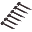 Garden Single Sleeper Straight Support Spike Stake Powder Coated 440mm