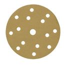 150mm Sanding Discs Aluminium Oxide Abrasive 80 Grit 15 Hole Hook + Loop