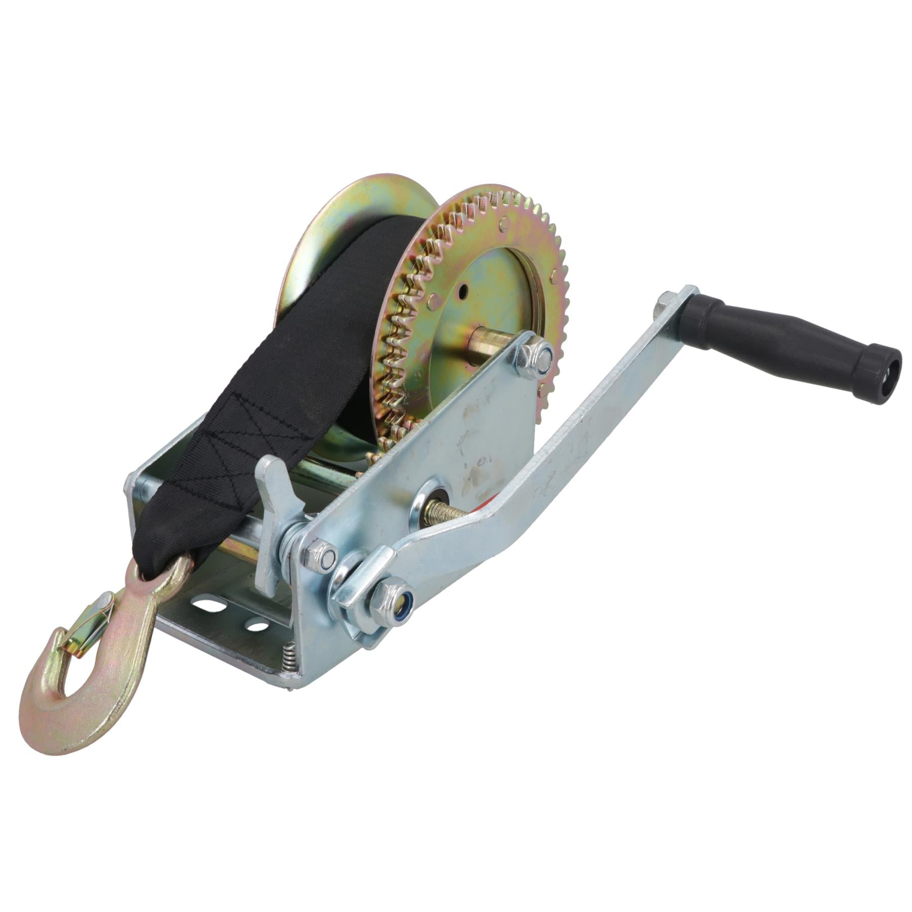 2000LB Hand Strap Winde Boot Caravan Trailer Marine Puller Hoist Getriebe TE826