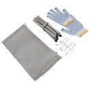 Stainless Steel Portable Foldable Outdoor Fire Pit Campfire Camping Bonfire Wood