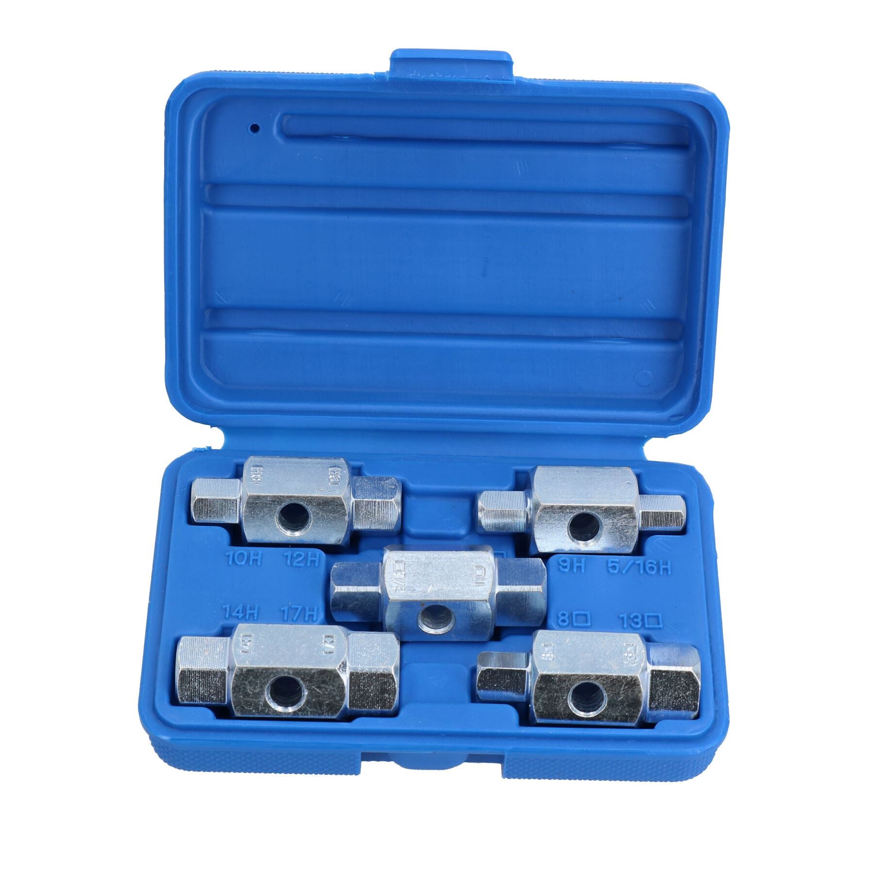 Drain Sump Plug Key Tool Set Axles Gear Box Car Repair Oil Change TE168