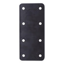 Small Internal Sleeper Straight Support Plate 85mm x 170mm Powder Coated