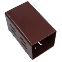 Fence Post Extender Holder Support 75mm x 75mm Easy Grip Panel Trellis