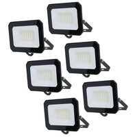 30 Watt LED Mini Floodlight Garden Lighting 2400 Lumens IP65 + Bracket