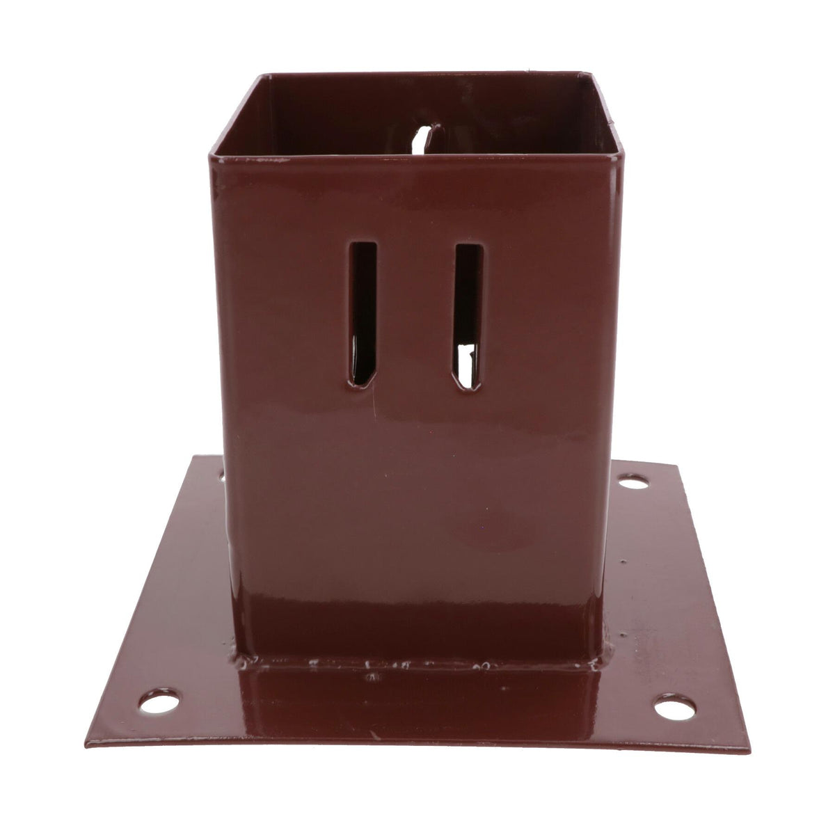 Easy Grip Fence Post Bolt Down Shoe Holder Support Clamp 100mm x 100mm