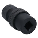 10mm – 19mm 3/8in Drive Universal Swivel Wobble Metric Impact Shallow Socket