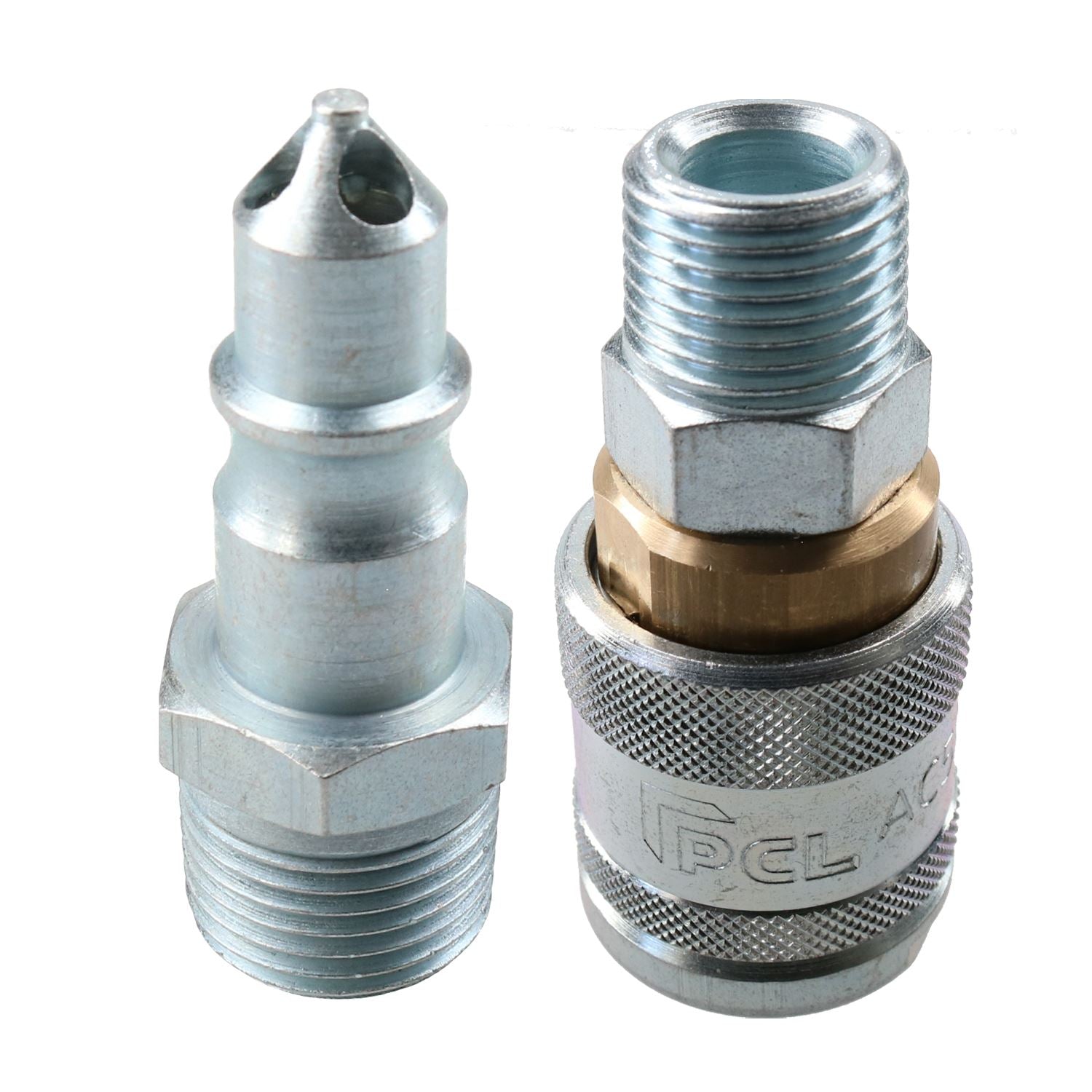 PCL 100 Series Female Coupler & Male Plug Fitting Air Hose 1/2" BSP Male Thread