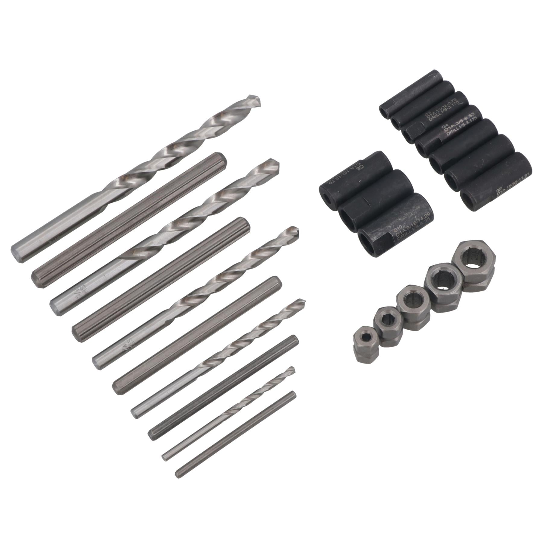 Screw Extractor Easy Out Drill and Guide Set Broken Screw / Bolt Remover AT049