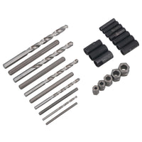 Screw Extractor Easy Out Drill and Guide Set Broken Screw / Bolt Remover AT049
