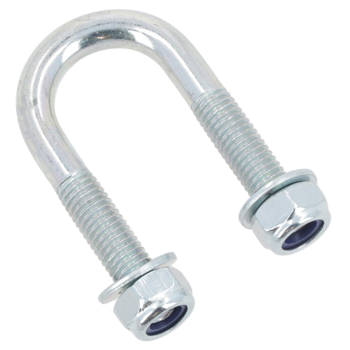 M8 Round Bend U Bolt 21mm x 50mm Width x Length Pipe Clamp Fixing
