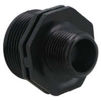 Polypropylene PP Male Threaded Pipe Reducing Nipple 1in x 1/2in BSP