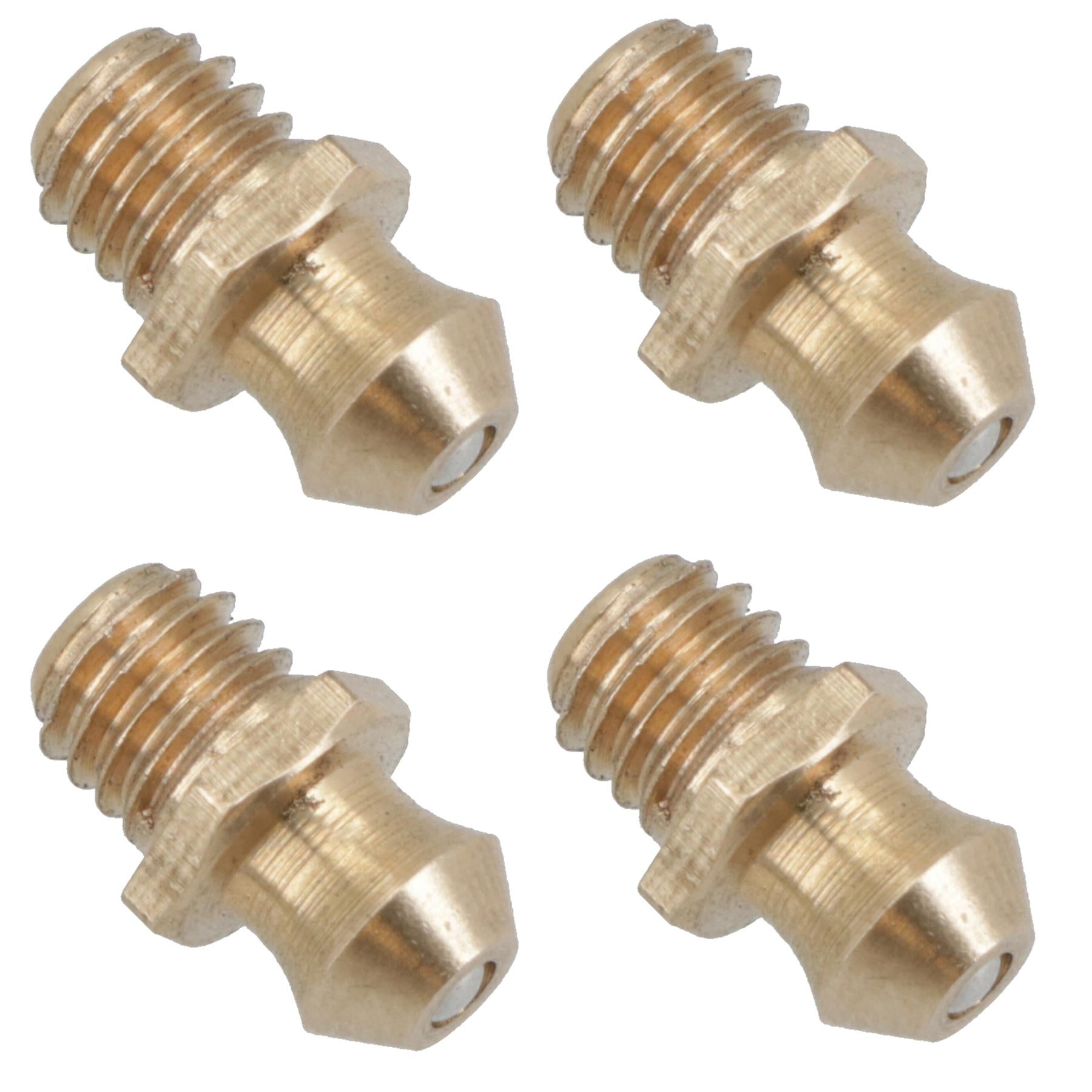 Trailer Replacement Grease Nipples For Unbraked Hubs With 4" PCD Pack of 4